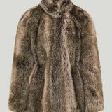 The Frankie Shop Denia faux-fur jacket
