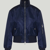 The Frankie Shop Storm cropped bomber jacket