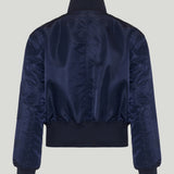The Frankie Shop Storm cropped bomber jacket