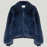 The Frankie Shop Faux-fur jacket