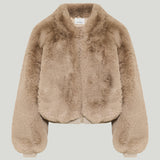 The Frankie Shop Senna faux-fur jacket