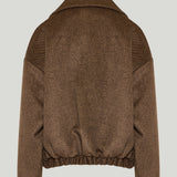 The Frankie Shop Elle aviator jacket