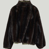 The Frankie Shop Vera reversible faux-fur jacket