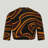 Pucci Labirinto open-back wool-blend sweater