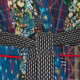 Monoki Patchwork print kimono jacket
