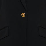 Versace Single-breasted tailored blazer