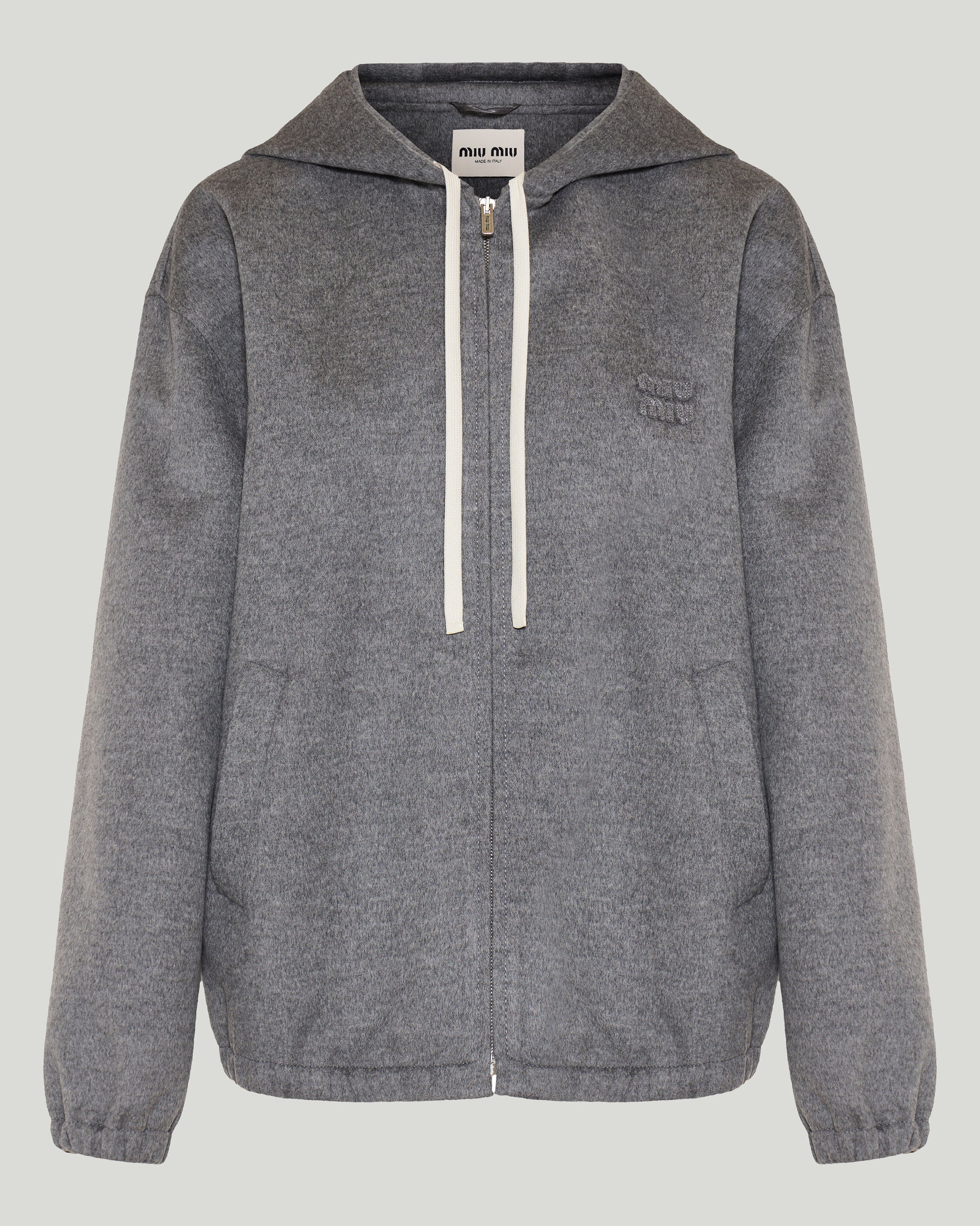 Miu Miu Zip-up hooded jacket – Luisa World