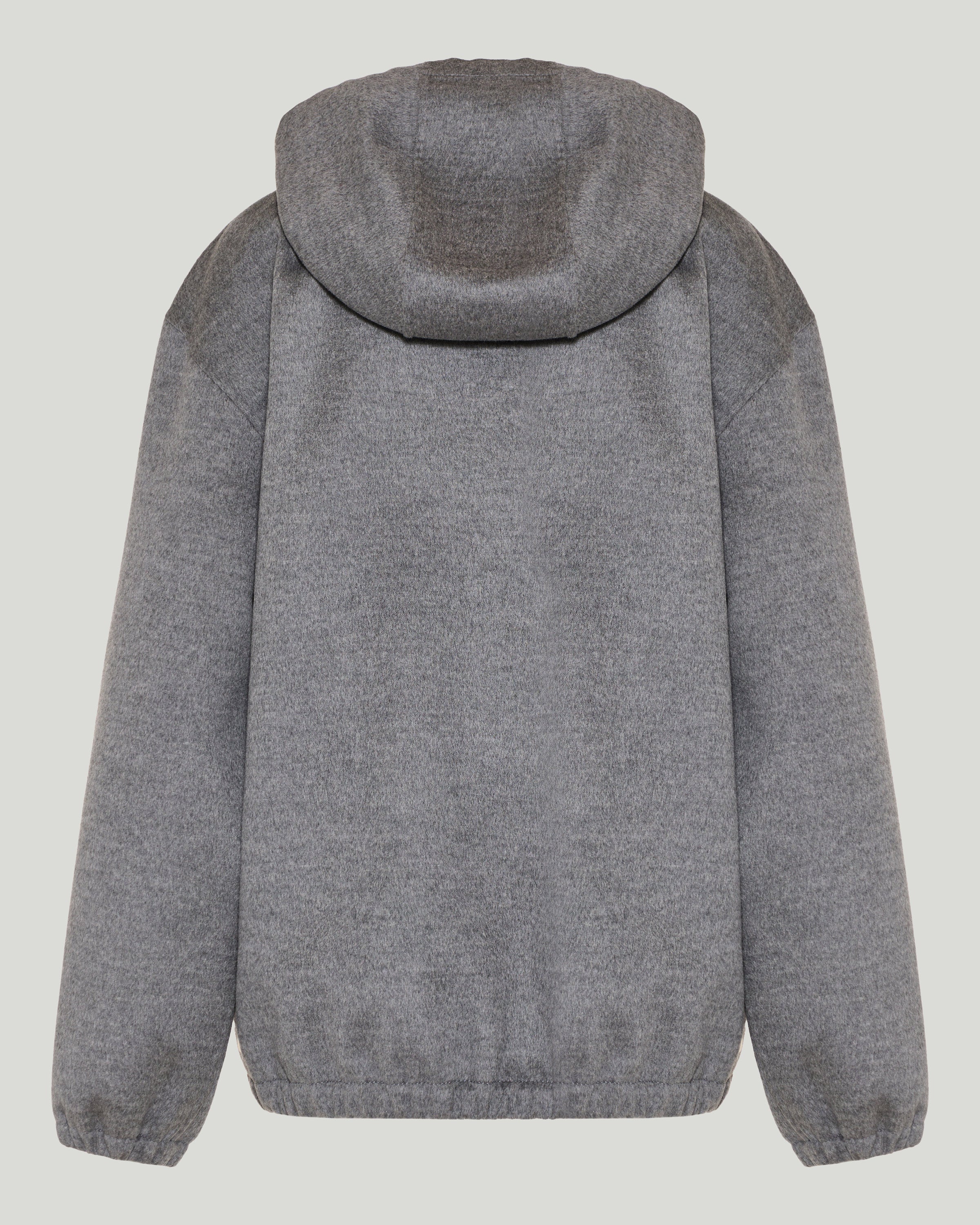 miu miu ジップアップパーカー グレー　23SS Miu Miu Zip-up hooded jacket – Luisa World