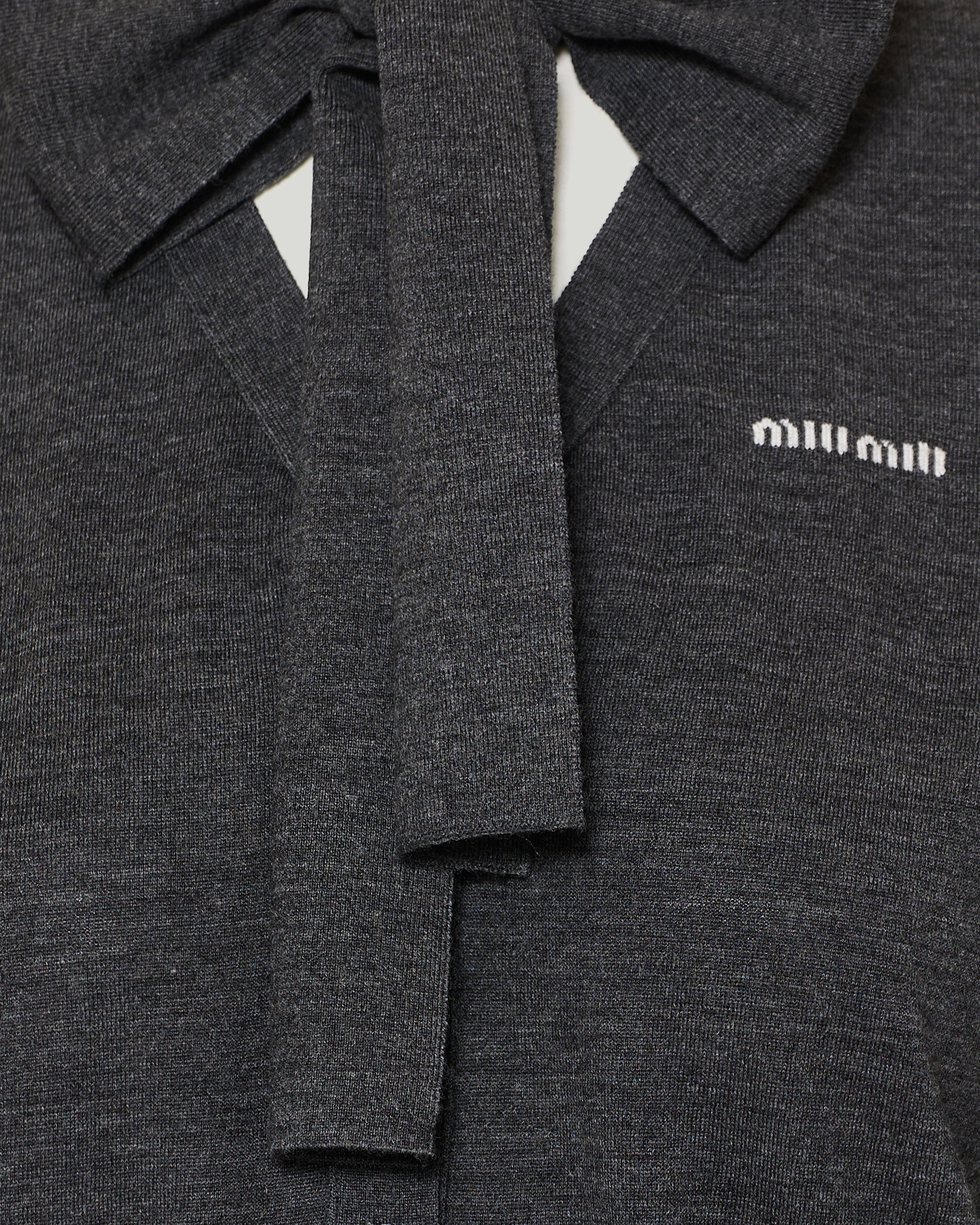 Miu Miu Embellished wool cardigan – Luisa World