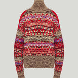 Dries Van Noten Fair Isle intarsia-knit cardigan