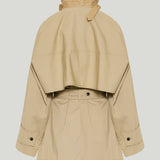 Bottega Veneta cotton trench coat