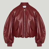 Givenchy cropped Cocoon nappa leather bomber