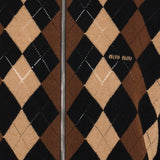 Miu Miu Argyle cashmere cardigan