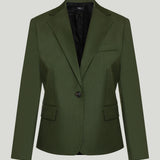 Theory single-breasted wool jacket