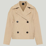 Theory herringbone wool jacket