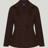 Theory Double-breasted wool-blend coat