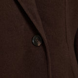 Theory Double-breasted wool-blend coat