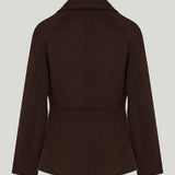 Theory Double-breasted wool-blend coat