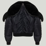 Gucci Shearling padded bomber jacket