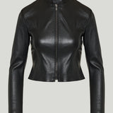 GUCCI Lightweight stretch leather jacket