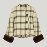 Valentino Garavani Macro Window caban jacket