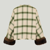 Valentino Garavani Macro Window caban jacket