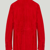 Tom Ford Gathered suede jacket