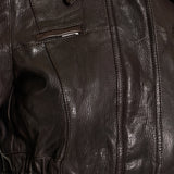 Miu Miu Crinkled leather jacket