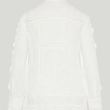 Zimmermann Aster embroidered laced top