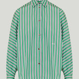 Loewe Striped cotton-poplin shirt