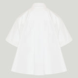 Loewe Short sleeve trapeze cotton shirt