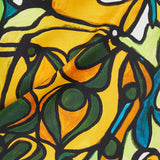 Christopher Esber Printed draped silk top