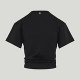 Rabanne Ring-detail cropped t-shirt