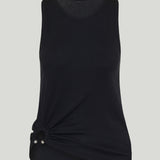 Rabanne Tank top with signature piercing