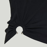 Rabanne Tank top with signature piercing
