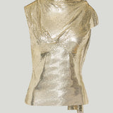 Rabanne Chainmail asymmetric top