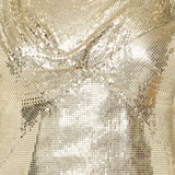 Rabanne Chainmail asymmetric top