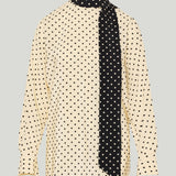 Valentino Garavani Polka-dot Blouse with side bow