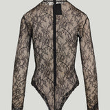 Valentino Garavani Embellished lace bodysuit