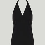 Toteme Twisted halterneck top