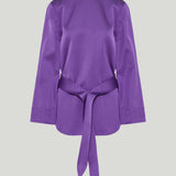Toteme Belted satin tunic