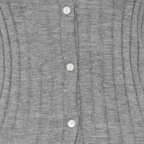 Toteme Ribbed-knit cashmere and silk cardigan
