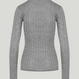Toteme Ribbed-knit cashmere and silk cardigan