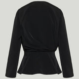 Chloé Gathered faille blouse