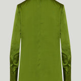 TOM FORD Draped-neck silk blouse