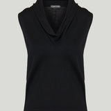 Tom Ford Sleeveless cowl collar top