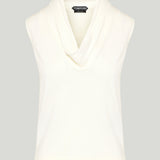 Tom Ford Sleeveless cowl collar top