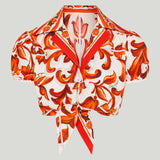 Dolce & Gabbana Majolica print poplin shirt