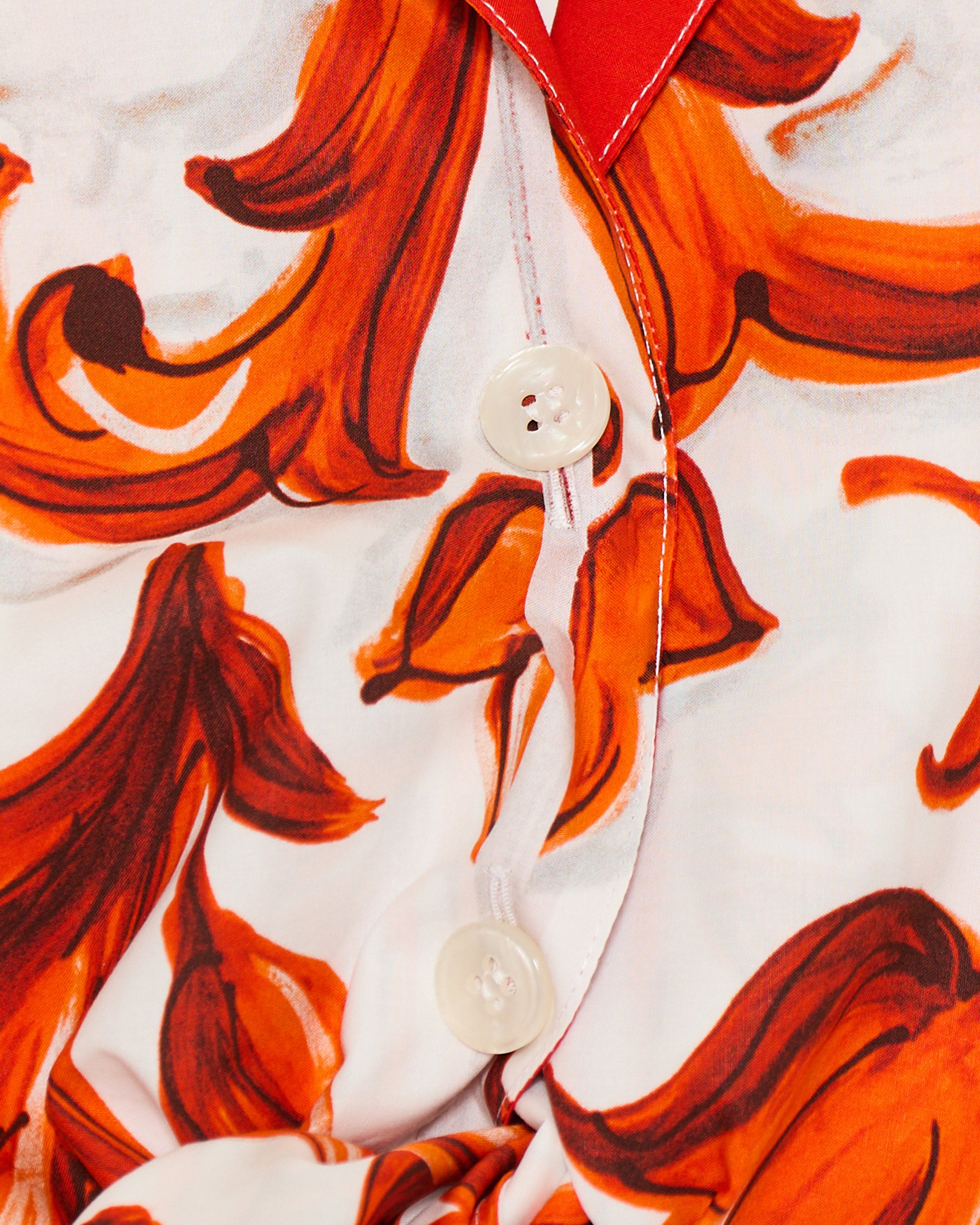 DOLCE & GABBANA Dolce & Gabbana Majolica print poplin shirt
