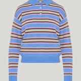 Guest in Residence Collegiate striped polo sweater